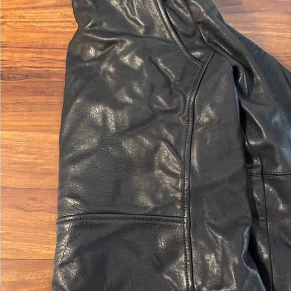 Reformation Black Leather Jacket - Picture 10 of 10